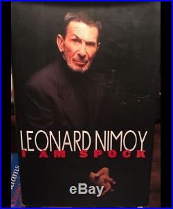 Leonard Nimoy Star Trek Original Series Book I Am Spock 1995 Signed