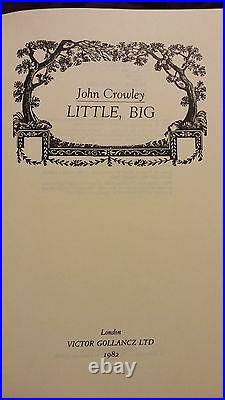 Little, Big by John Crowley 1982 HCDJ First U. K. Edition RARE