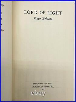 Lord of Light FIRST EDITION Stated 1st Printing Roger Zelazny 1967