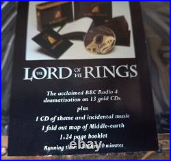 Lord of the Rings BBC Radio Collection 14 Discs Tolkien gold disc ltd edition
