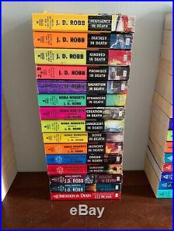 Lot 58 Books by J. D. Robb Nora Roberts Complete In Death Series + Anthologies