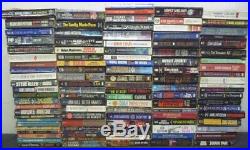 Lot of 100 Mystery Thriller Suspense Fiction Paperback Books RANDOMMIX UNSORTED