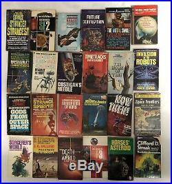 Lot of 120 Science Fiction 40s 50s 60s 70s Books ACE DELL FAWCETT DAW + more
