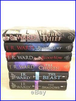 Lot of 12 Hardcover Books J. R. Ward Black Dagger Brotherhood + Insider Guide