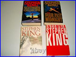 Lot of 17 Stephen King First 1st Edition Hardcover DJ Books IT Danse Collection