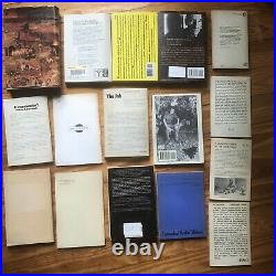 Lot of 23 William S Burroughs Poetry Books Clippings Bukowski Kerouac 1st WOW