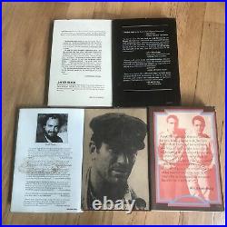 Lot of 24 Jack Kerouac Poetry Books Clippings Beat Generation 1st Cassiday WOW