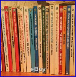 Lot of 72 Vintage DOCTOR WHO Books BBC Paperback Dr Gerry Davis Science Fiction