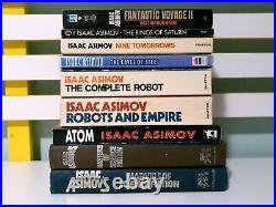 Lot of 9x Vintage Science Fiction Books by Isaac Asimov! The Complete Robot
