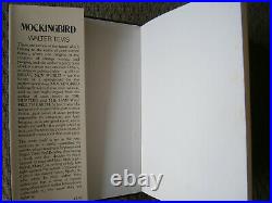 MOCKINGBIRD, A NOVEL by Walter Tevis, Hardcover. 1st British