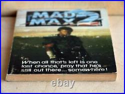 Mad Max 2 by Carl Ruhen movie tie-in novelisation Hayes/Miller/Hannant QB