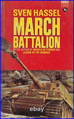 March Battalion by Sven Hassel Paperback Book The Cheap Fast Free Post