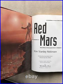 Mars Trilogy Red, Green, Blue signed by Kim Stanley Robinson (Easton Press)