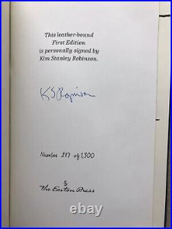Mars Trilogy Red, Green, Blue signed by Kim Stanley Robinson (Easton Press)