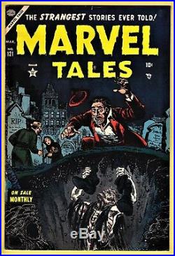 Marvel Tales #121 (altas, 1953) Fine+ (6.5) Classic Undead Cover Scarce Book