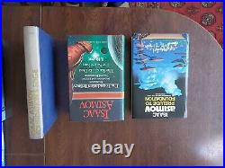 Massive Isaac Asimov Foundation Series Full Collection 1st Edition Sci Fi Books