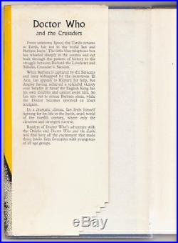Mega-rare 1st edn of Doctor Who and the Crusaders Muller, 1965. NOT ex-lib