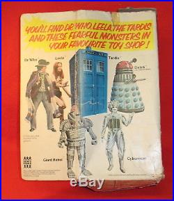 Mega-rare BOXED Denys Fisher (aka Mego) Dalek, 1977. Doctor Who