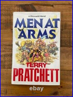 Men at Arms Terry Pratchett Signed 1st Edition Hardback