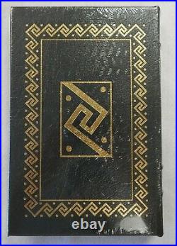 Michael Crichton Signed Andromeda Strain Leather Hardcover Book Easton Press