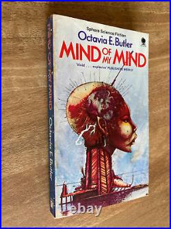 Mind of my Mind Octavia E Butler 1st Sphere Edition 1980 Vintage Sci Fi PB Book