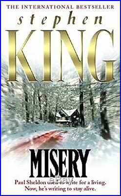 Misery by King, Stephen Paperback Book The Cheap Fast Free Post