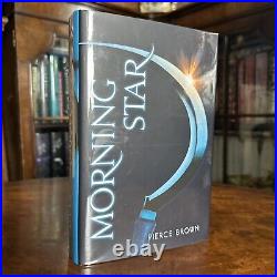 Morning Star by Pierce Brown SIGNED First Edition First Print UK HODDER
