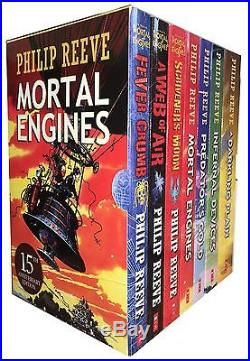 Mortal Engines Collection Philip Reeve 7 Books Box Set Pack New Childrens Books