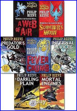 Mortal Engines Collection Philip Reeve 7 Books Box Set Pack New Childrens Books