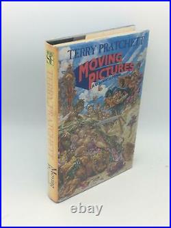 Moving Pictures (Signed) Pratchett, Terry Hardback Gollancz