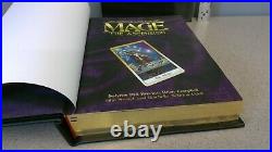 NEW SEALED MAGE THE ASSENSION XX 20th anniversary Leather. Role play book. RARE
