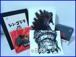 NEW Shin Godzilla Blu-ray Special Edition 3 Disc + Art Book + 2 Original Bag Set