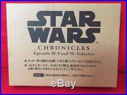 NEW Star Wars Chronicles Episode IV, V AND VI Vehicles F/S BOOK Japan
