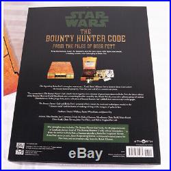 NEW The Bounty Hunter Code From Files of Boba Fett BOOK CASE Disney Star Wars