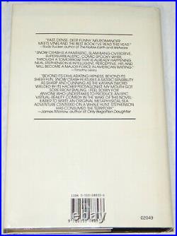 Neal Stephenson, Snow Crash, Hardcover Original Book Club Edition Very Good
