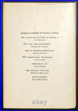 Nebula Award Stories Three Science Fiction Writers of America Review Book Rare