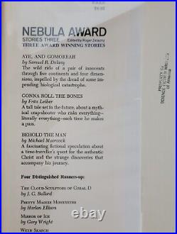 Nebula Award Stories Three Science Fiction Writers of America Review Book Rare