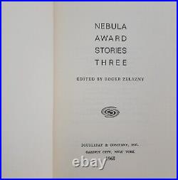 Nebula Award Stories Three Science Fiction Writers of America Review Book Rare