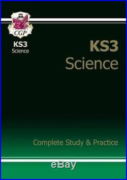 New KS3 Science Complete Study & Practice with Online. By CGP Books Paperback