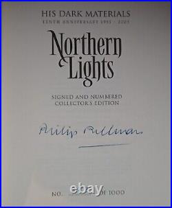 Northern Lights Philip Pullman 10th Anniversary Signed Limited Ed. 353/1000