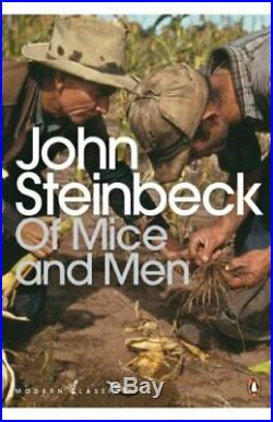 Of Mice and Men (Penguin Modern Classics) by John Steinbeck Paperback Book The