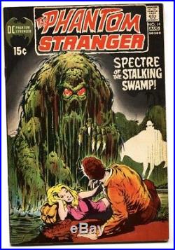 PHANTOM STRANGER #14 comic book-1971-LEN WEIN SWAMP THING PROTOTYPE