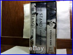 PS Publishing The Stand Stephen King, 3 BOOK SET IN SLIPCASE, gift ed. Signed