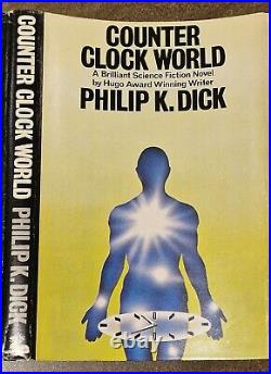 Philip K Dick COUNTER CLOCK WORLD UK 1st Edition White Lion Ex-Lib Jacket