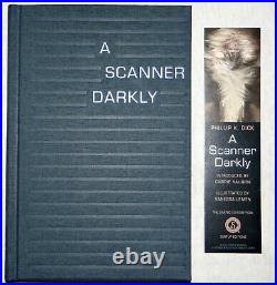 Philip K Dick Scanner Darkly SUNTUP Artist SIGNED Limited Gift Edition Hardcover