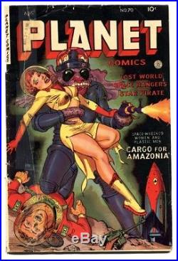 Planet #70 -1953-Fiction House-GGA cover-Golden-Age-Comic book