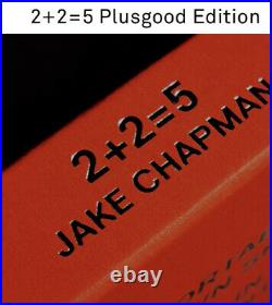 Plusgood Ltd Edition of Jake Chapman's 2+2=5, c/w print & 2 stickers, Not Banksy