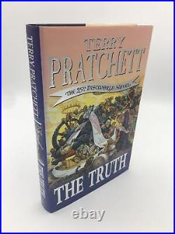Pratchett, Terry, The Truth (Signed), Hardcover, Doubleday, First