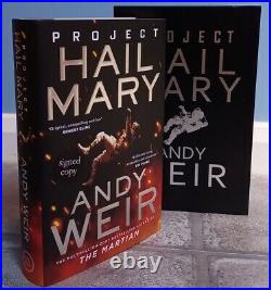 Project Hail Mary SIGNED Andy Weir 1st Edition 1st Print Slipcased The Martian