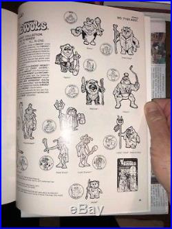 RARE 1986 Kenner Repro Art Book Star Wars Ewoks Droids Super Powers M. A. S. K EX+